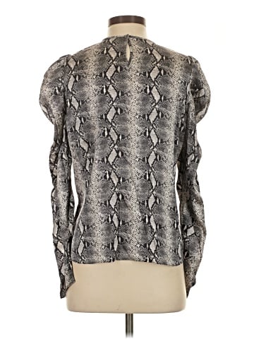 Generation Love Long Sleeve Silk Top (view 2)