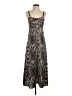 Isabel Marant 100% Viscose Animal Print Silver Casual Dress Size EU (FR) 34 / US 2 - photo 1