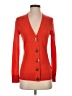 Tory Burch 100% Merino Orange Wool Cardigan Size S - photo 1