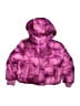 Gap Kids 100% Polyester Hearts Purple Snow Jacket Size XS (kids) - photo 1