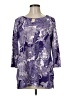IMAN Paisley Purple 3/4 Sleeve Blouse Size M - photo 1