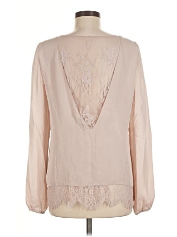Parker Long Sleeve Silk Top (view 2)