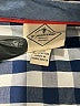St. John's Bay 100% Cotton Checkered-gingham Blue Long Sleeve Button-Down Shirt Size XXL - photo 7