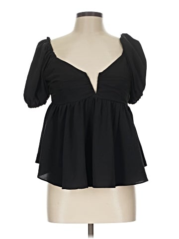 Entro 3/4 Sleeve Blouse (view 1)