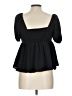 Entro Black 3/4 Sleeve Blouse Size L - photo 2