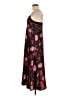 Halston 100% Polyester Floral Black Casual Dress Size M - photo 5