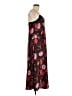 Halston 100% Polyester Floral Black Casual Dress Size M - photo 4