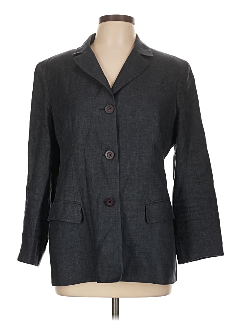 Pre-owned Brooks Brothers Blazer Jacket In Gray