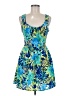 Sequin Hearts Tropical Blue Cocktail Dress Size 7 - photo 1