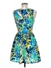 Sequin Hearts Tropical Blue Cocktail Dress Size 7 - photo 2