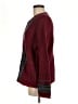 Woolrich 100% Cotton Houndstooth Red Cardigan Size L - photo 5