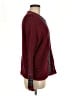 Woolrich 100% Cotton Houndstooth Red Cardigan Size L - photo 4