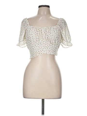 Paper Crane Short Sleeve Blouse (view 1)