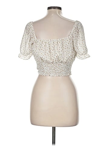 Paper Crane Short Sleeve Blouse (view 2)