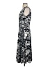 Papillon 100% Polyester Paisley Gray Cocktail Dress Size S - photo 5