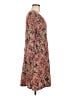 Maeve 100% Polyester Print Brown Cocktail Dress Size M - photo 4