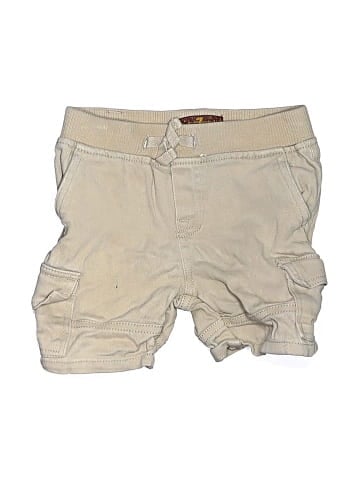 7 For All Mankind Khaki Shorts (view 1)