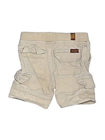 7 For All Mankind Khaki Shorts (view 2)