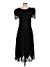 Albert Nipon Black Cocktail Dress Size 4 - photo 2