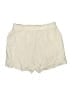 H&M 100% Linen Solid Ivory Shorts Size M - photo 2