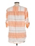 Westbound 100% Cotton Orange 3/4 Sleeve Blouse Size L - photo 2