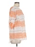 Westbound 100% Cotton Orange 3/4 Sleeve Blouse Size L - photo 4