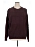 Basic Editions 100% Cotton Solid Burgundy Pullover Sweater Size XL - photo 1