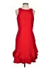 Ivanka Trump Solid Red Cocktail Dress Size 4 - photo 1