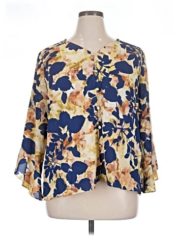 Investments 3/4 Sleeve Blouse (view 1)