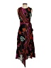 Whistles 100% Polyester Paisley Black Cocktail Dress Size 2 - photo 1