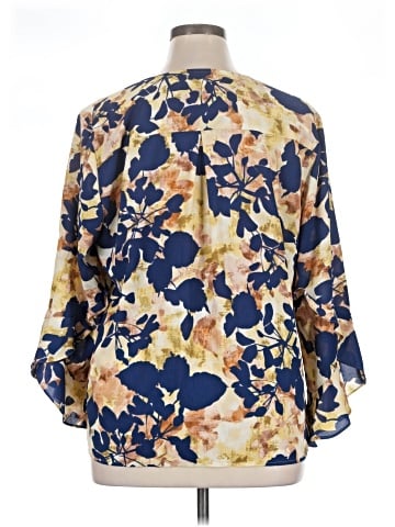 Investments 3/4 Sleeve Blouse (view 2)