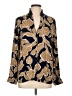 Esprit 100% Viscose Gold Long Sleeve Blouse Size 10 - photo 1
