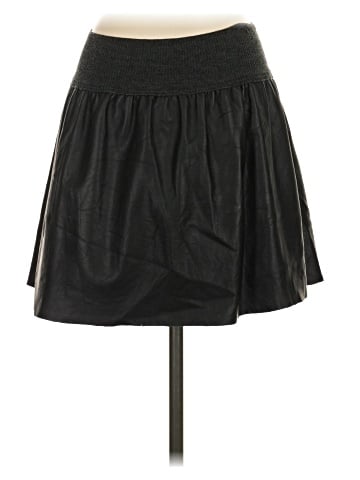Theory Faux Leather Skirt (view 2)