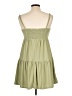 Blue Rain 100% Polyester Solid Green Casual Dress Size L - photo 2