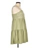 Blue Rain 100% Polyester Solid Green Casual Dress Size L - photo 4