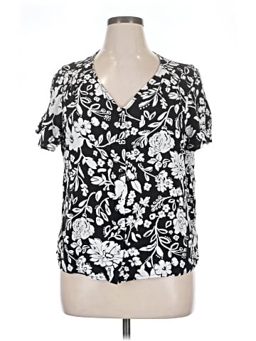 Croft & Barrow Short Sleeve Blouse (view 1)