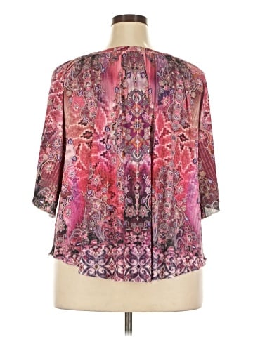 One World Short Sleeve Blouse (view 2)