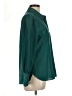 UNTUCKit 100% Polyester Green Long Sleeve Blouse Size 10 - photo 4