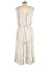 Splendid Stripes Ivory Jumpsuit Size L - photo 2
