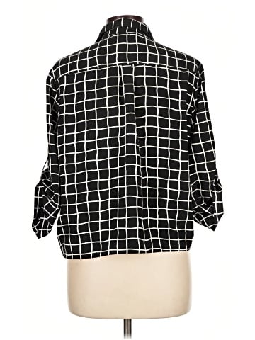 Ellen Tracy 3/4 Sleeve Button-Down Shirt (view 2)