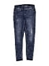 Justice Solid Blue Jeans Size 14 - photo 1