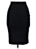 Ashley Blue Solid Black Formal Skirt Size M - photo 2
