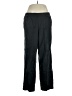 Purejill Solid Black Casual Pants Size XL - photo 1