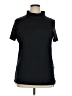 Dudley Stephens Black Short Sleeve Turtleneck Size XL - photo 1