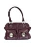 Marc Jacobs 100% Leather Hearts Burgundy Leather Satchel One size - photo 1