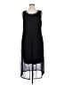 Connected Apparel 100% Polyester Black Cocktail Dress Size 16 - photo 1