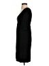 Cache Solid Black Casual Dress Size S - photo 5