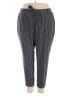 Torrid Stripes Gray Casual Pants Size 3X Plus (3) - photo 1