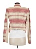 BCBGMAXAZRIA 100% Cotton Stripes Pink Ivory Blazer Size M - photo 2