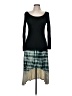 Say What? Tie-dye Black Casual Dress Size M - photo 1